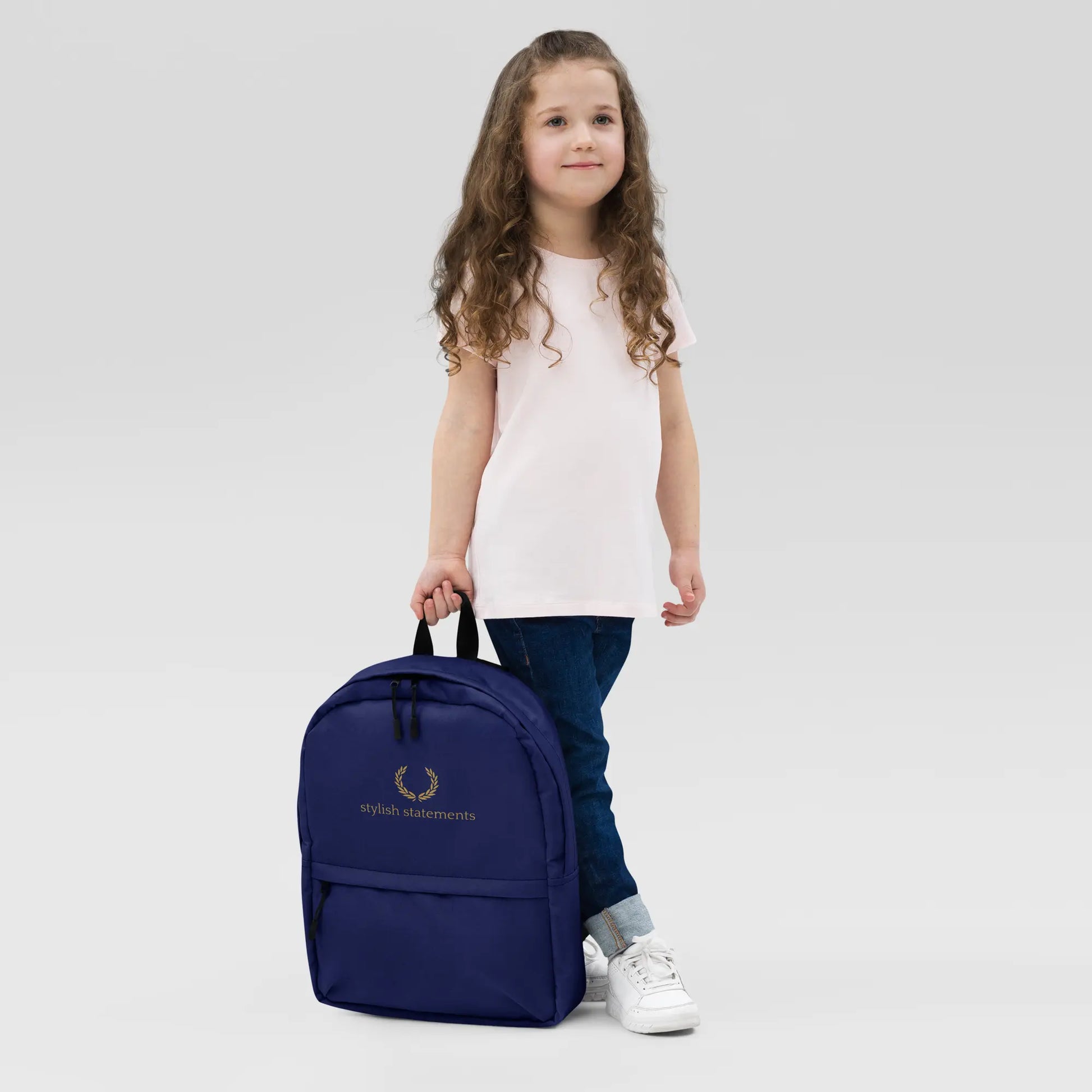 Stylish Statements Premium Dark Blue Backpack - Stylish Statements