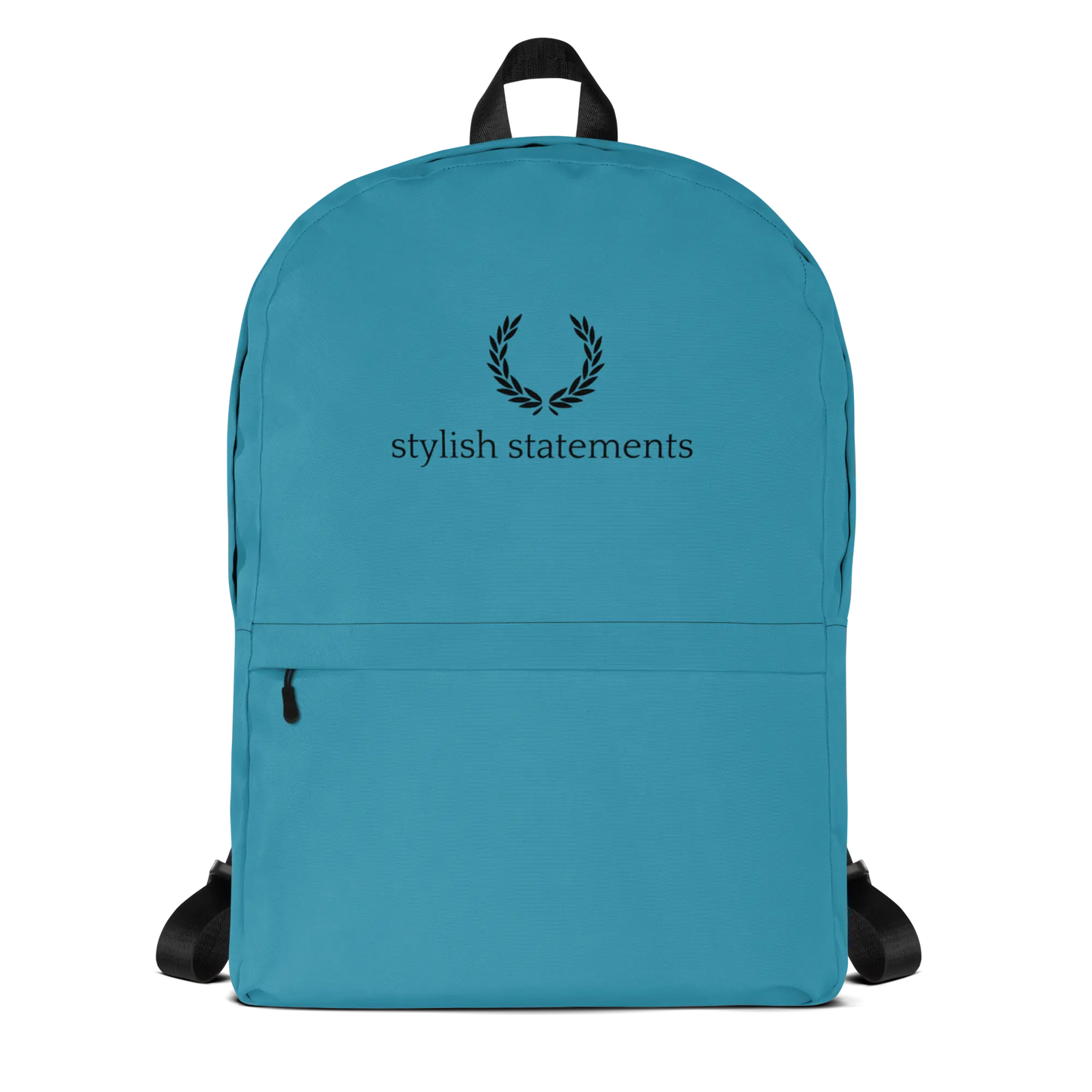 Stylish Statements Premium Light Blue and Black Backpack - Stylish Statements