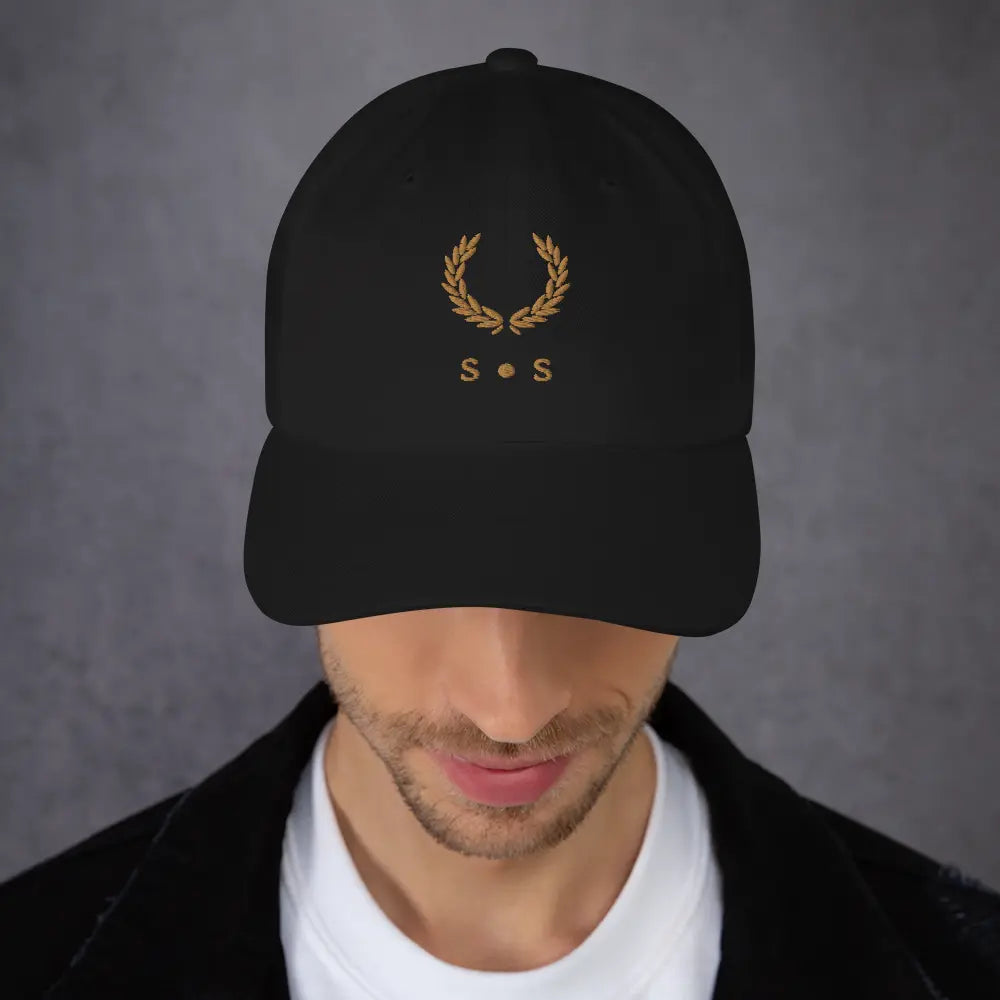 Gold Embroidered Unisex Cap - Multiple Colours Available - Stylish Statements