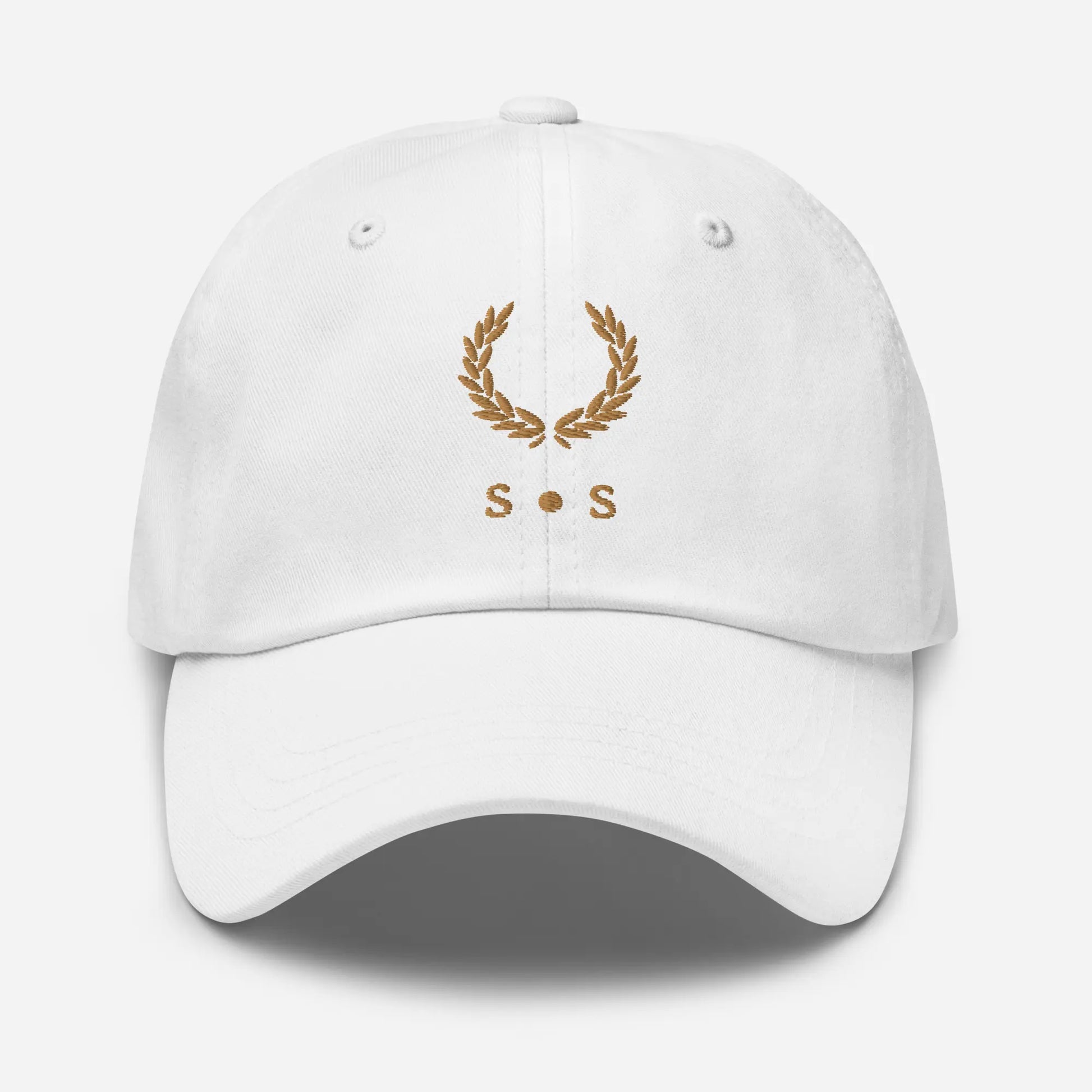 Gold Embroidered Unisex Cap - Multiple Colours Available - Stylish Statements