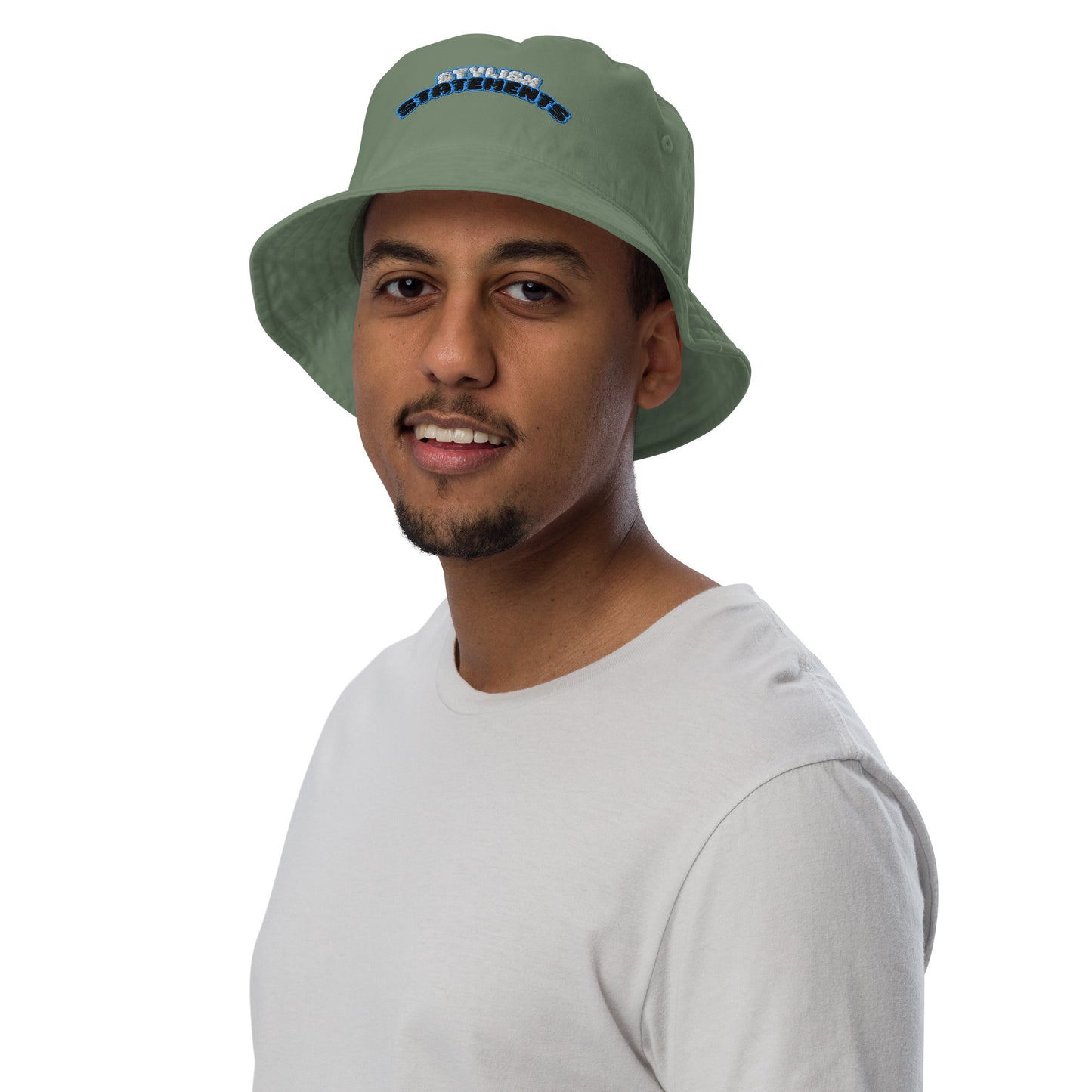 Stylish Statements Organic Bucket Hat for Men and Women - Multiple Colours Available