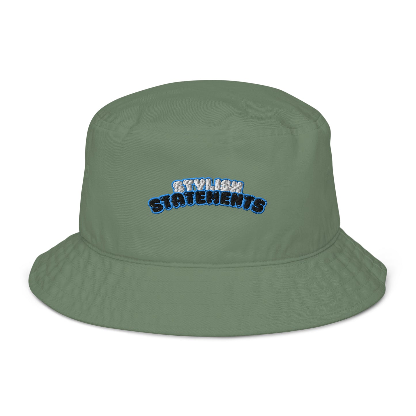 Stylish Statements Organic Bucket Hat for Men and Women - Multiple Colours Available