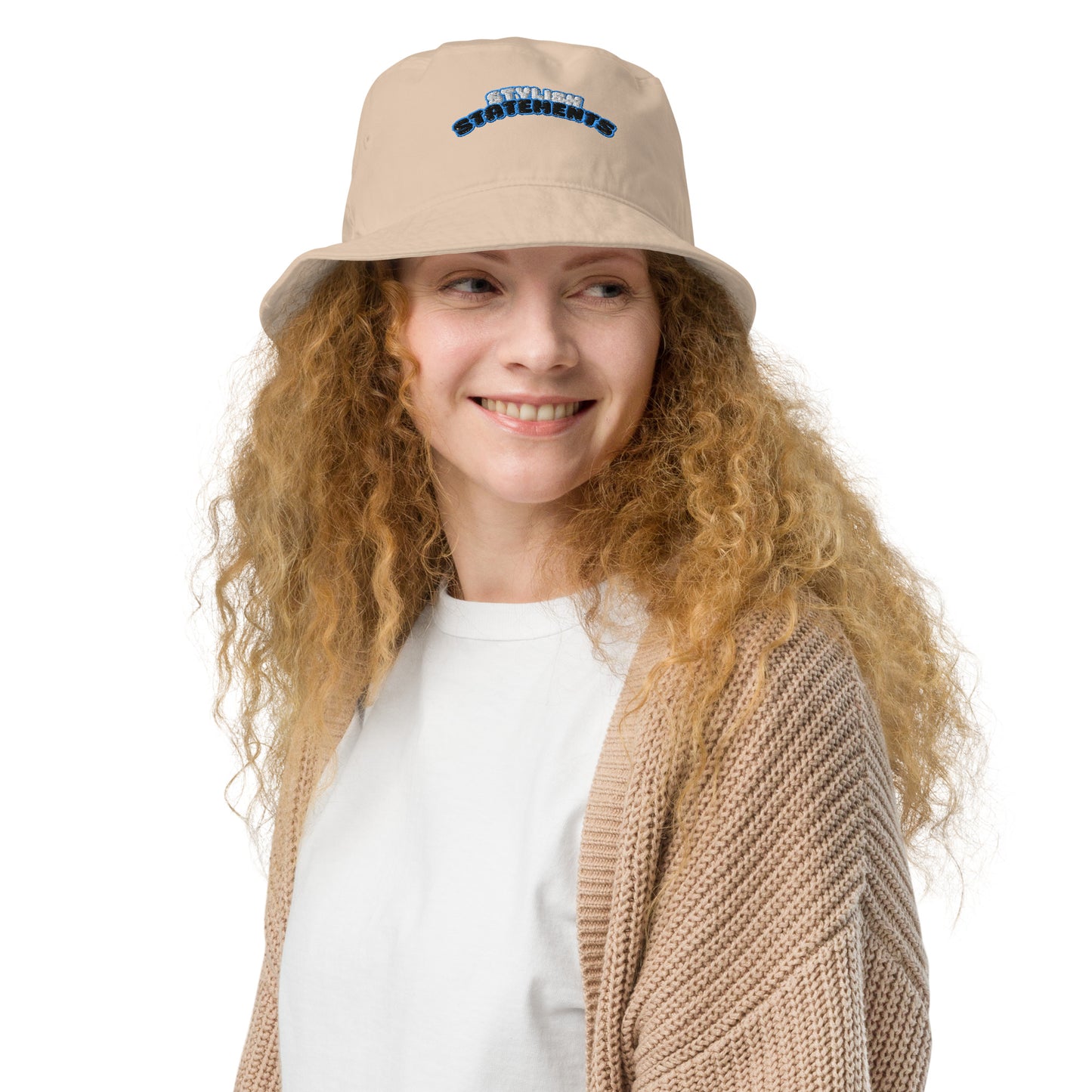 Stylish Statements Organic Bucket Hat for Men and Women - Multiple Colours Available