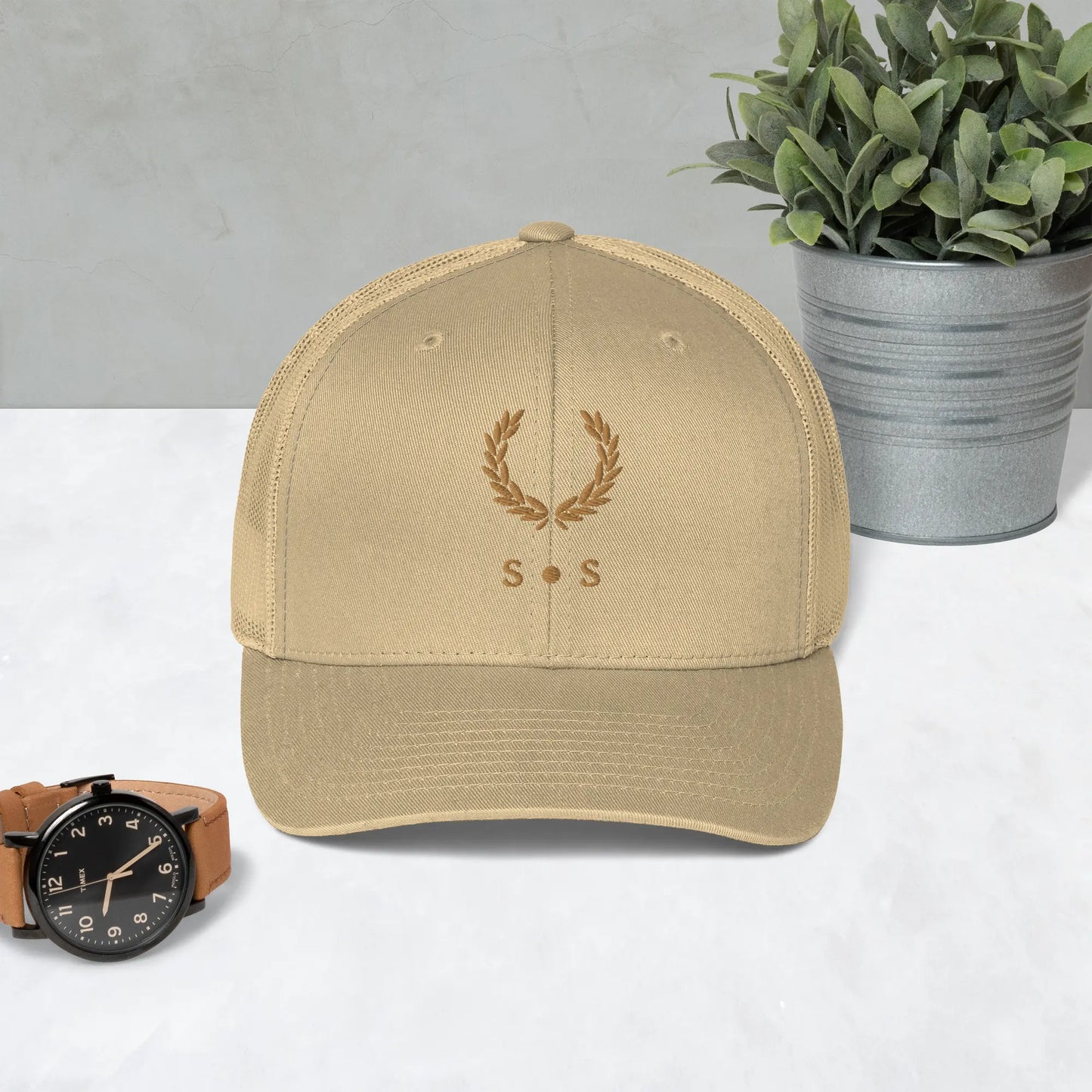 Gold Embroidered Unisex Cap - Multiple Colours Available - Stylish Statements