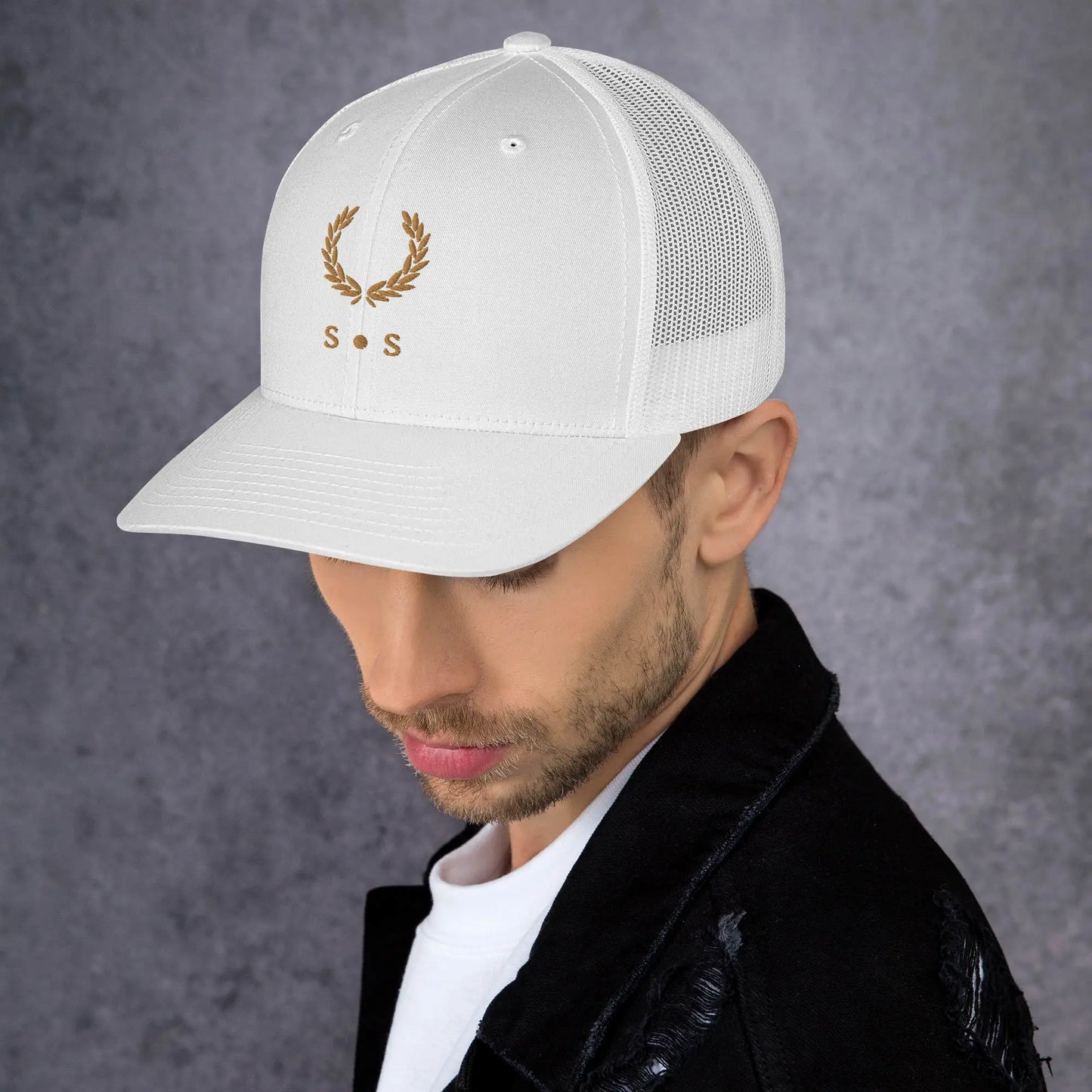 Gold Embroidered Unisex Cap - Multiple Colours Available - Stylish Statements