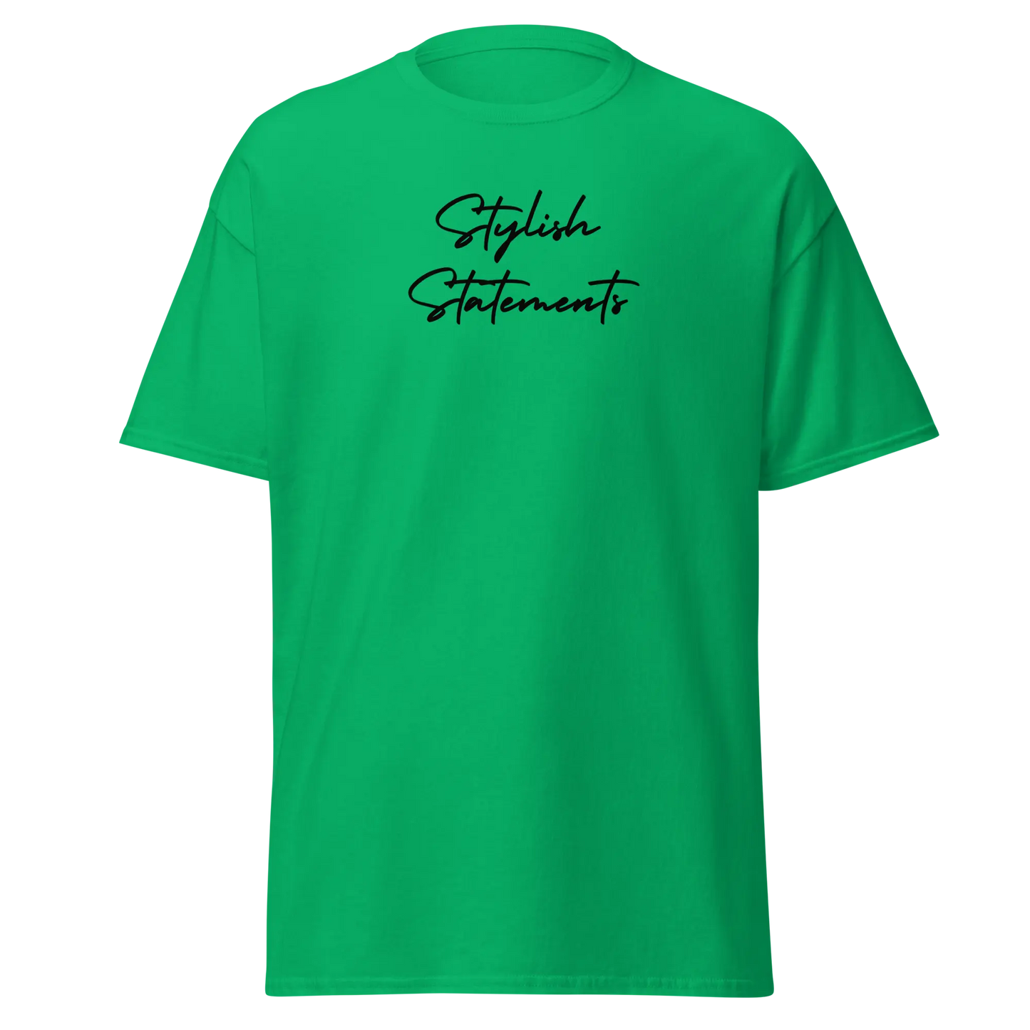 Branded Stylish Statements Unisex Classic T-Shirt for Men and Women - Multiple Colours Available - Stylish Statements