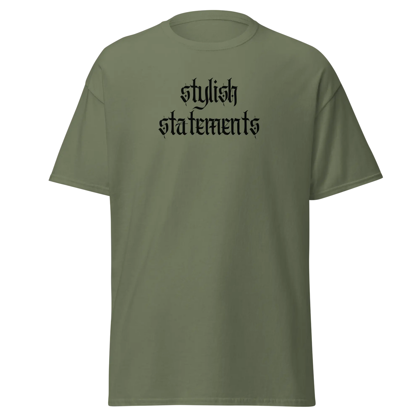 Gothic Stylish Statements Unisex Classic T-Shirt for Men and Women - Multiple Colours Available - Stylish Statements