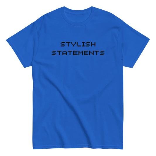 Gamified Stylish Statements Unisex classic T-Shirt for Men and Women - Multiple Colours Avaial - Stylish Statements