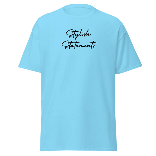 Branded Stylish Statements Unisex Classic T-Shirt for Men and Women - Multiple Colours Available - Stylish Statements