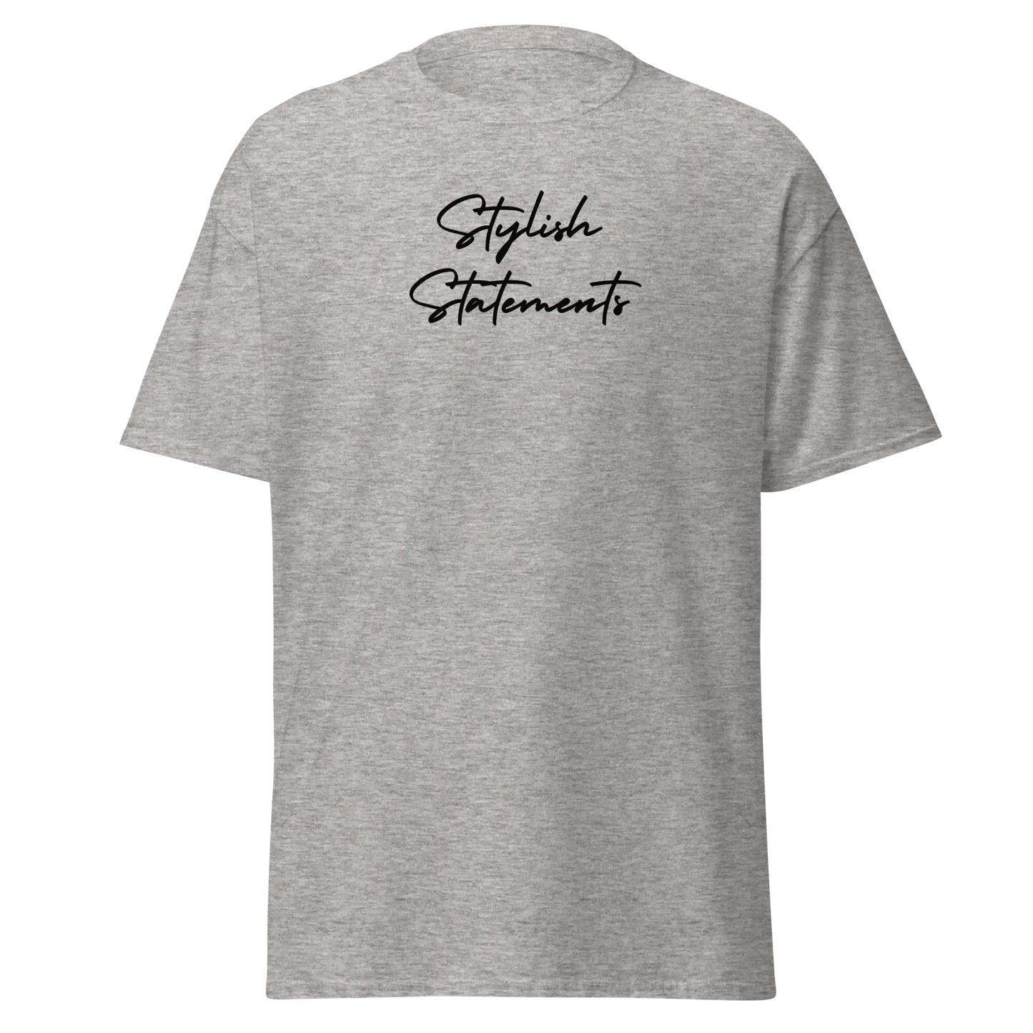 Branded Stylish Statements Unisex Classic T-Shirt for Men and Women - Multiple Colours Available - Stylish Statements