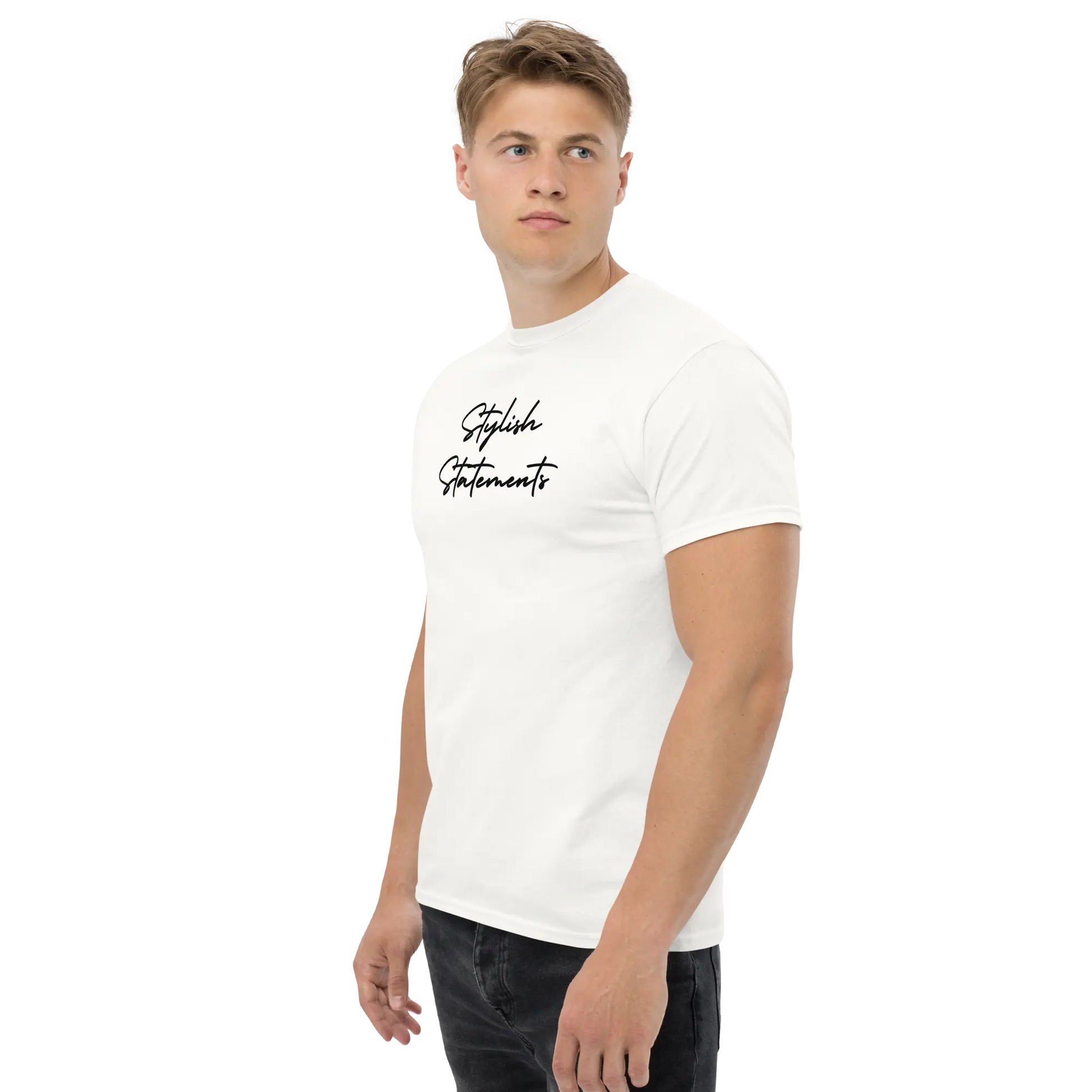 Branded Stylish Statements Unisex Classic T-Shirt for Men and Women - Multiple Colours Available - Stylish Statements