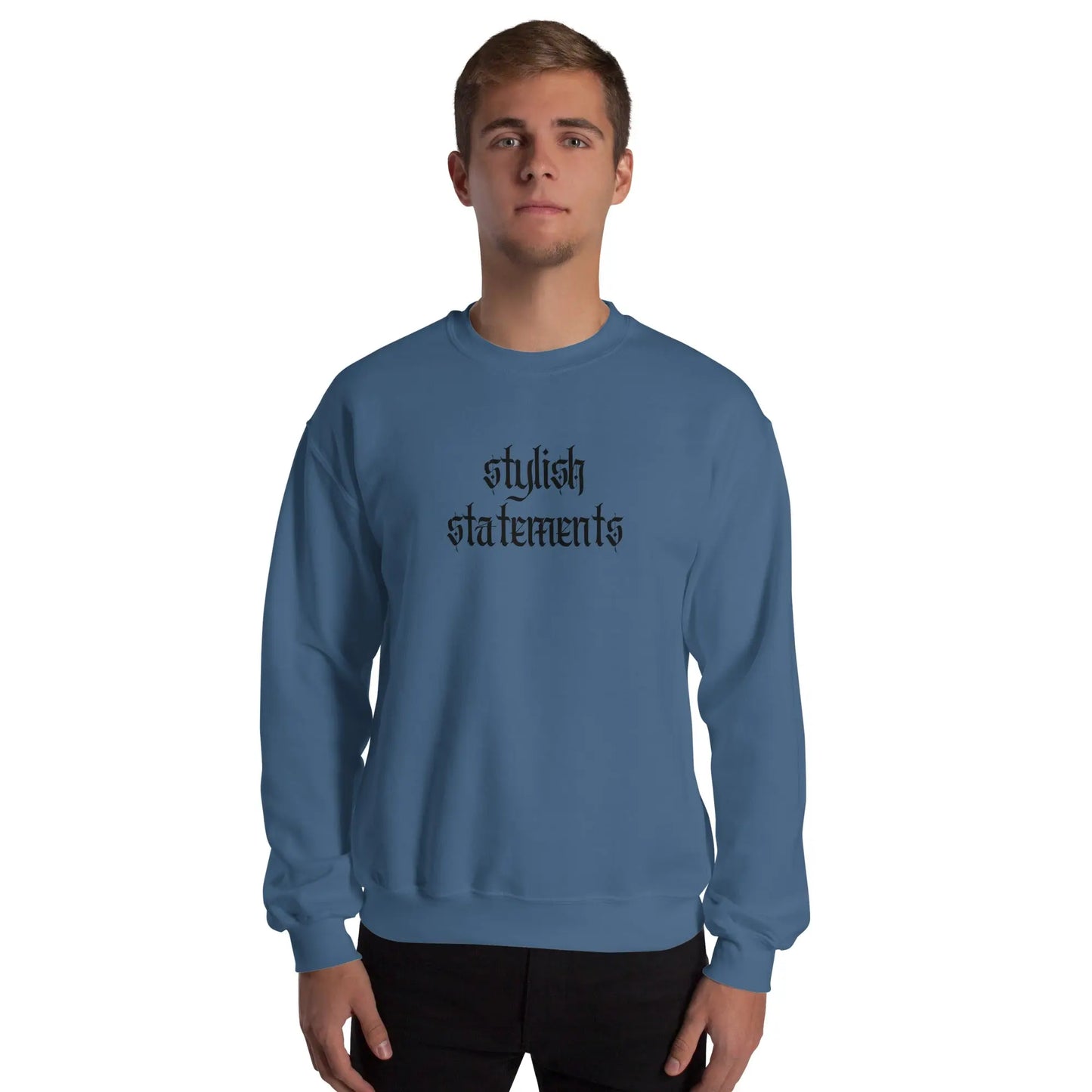 Gothic Stylish Statements Unisex Sweatshirt for Men and Women - Multiple Colours Available - Stylish Statements