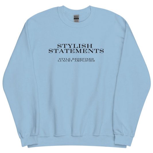 Stylish Statements Branded Unisex Sweatshirt/Jumper for Men and Women - Multiple Colours Available - Stylish Statements