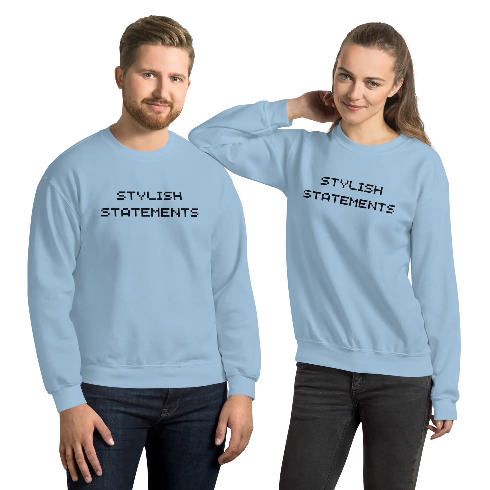 Gamified Stylish Statements Unisex Sweatshirt for Men and Women - Multiple Colours Available - Stylish Statements