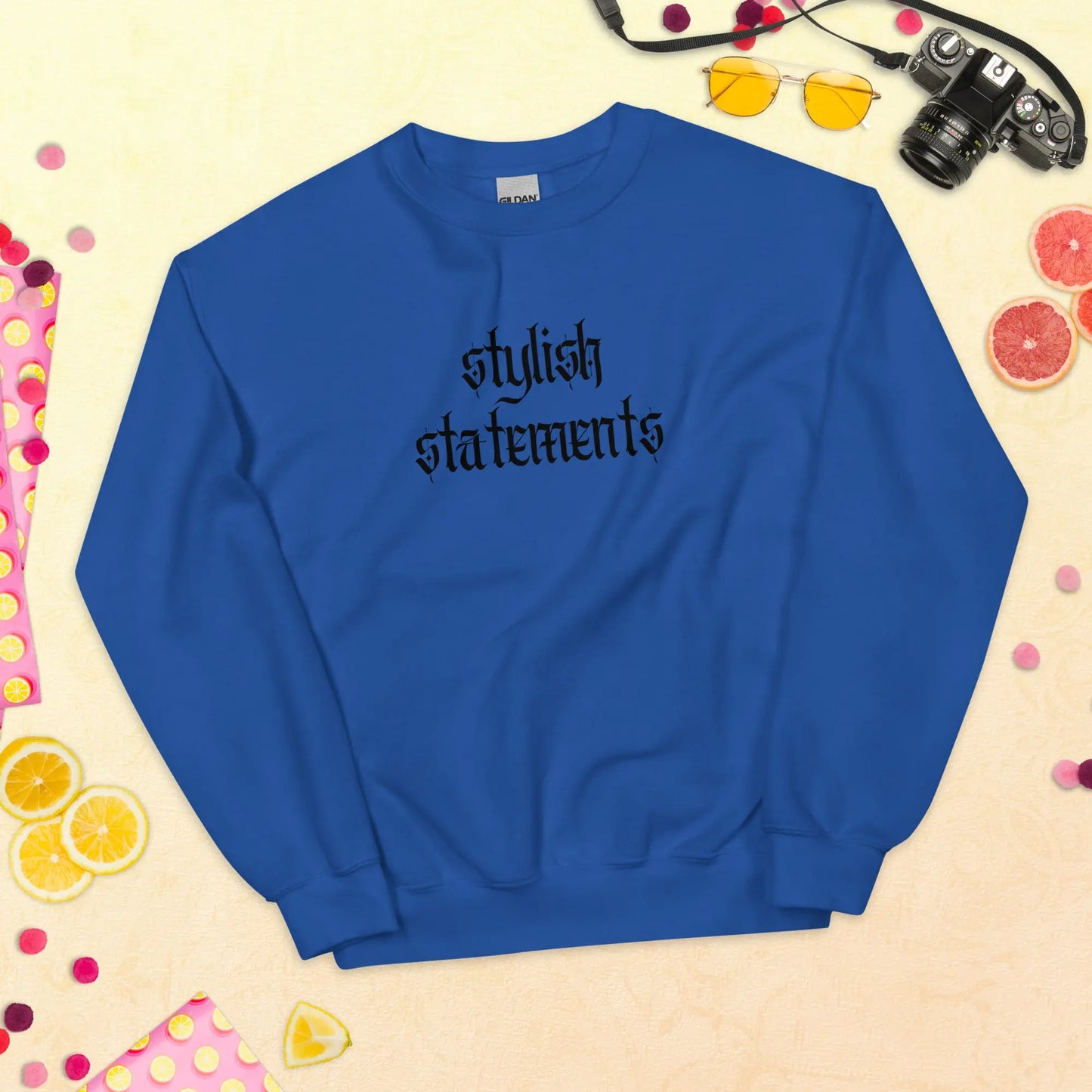 Gothic Stylish Statements Unisex Sweatshirt for Men and Women - Multiple Colours Available - Stylish Statements