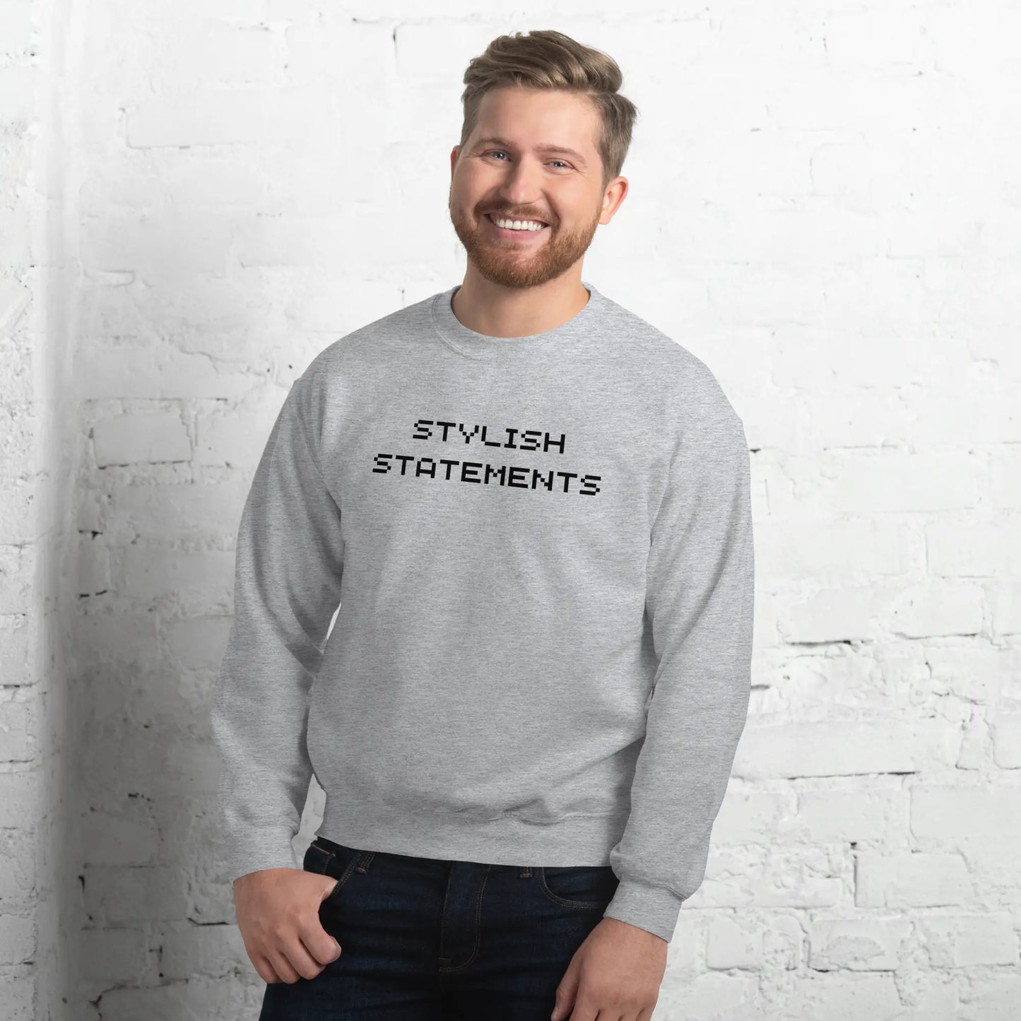 Gamified Stylish Statements Unisex Sweatshirt for Men and Women - Multiple Colours Available - Stylish Statements