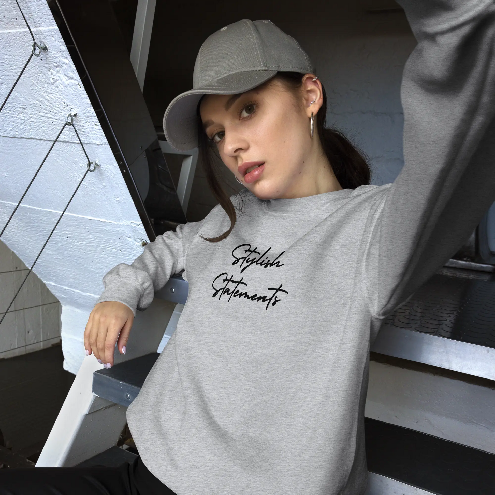 Branded Stylish Statements Unisex Sweatshirt for Men and Women - Multiple Colours Available - Stylish Statements