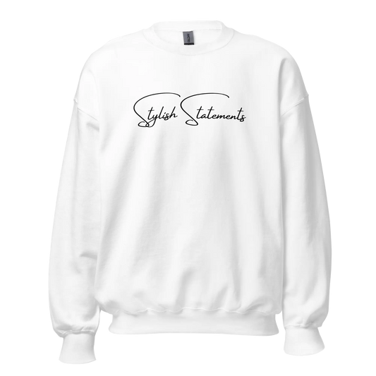 Comfortable Unisex Sweatshirt for Men and Women - Multiple Colours Available - Stylish Statements