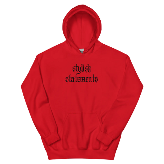 Gothic Stylish Statements Unisex Hoodie for Men and Women - Multiple Colours Available - Stylish Statements