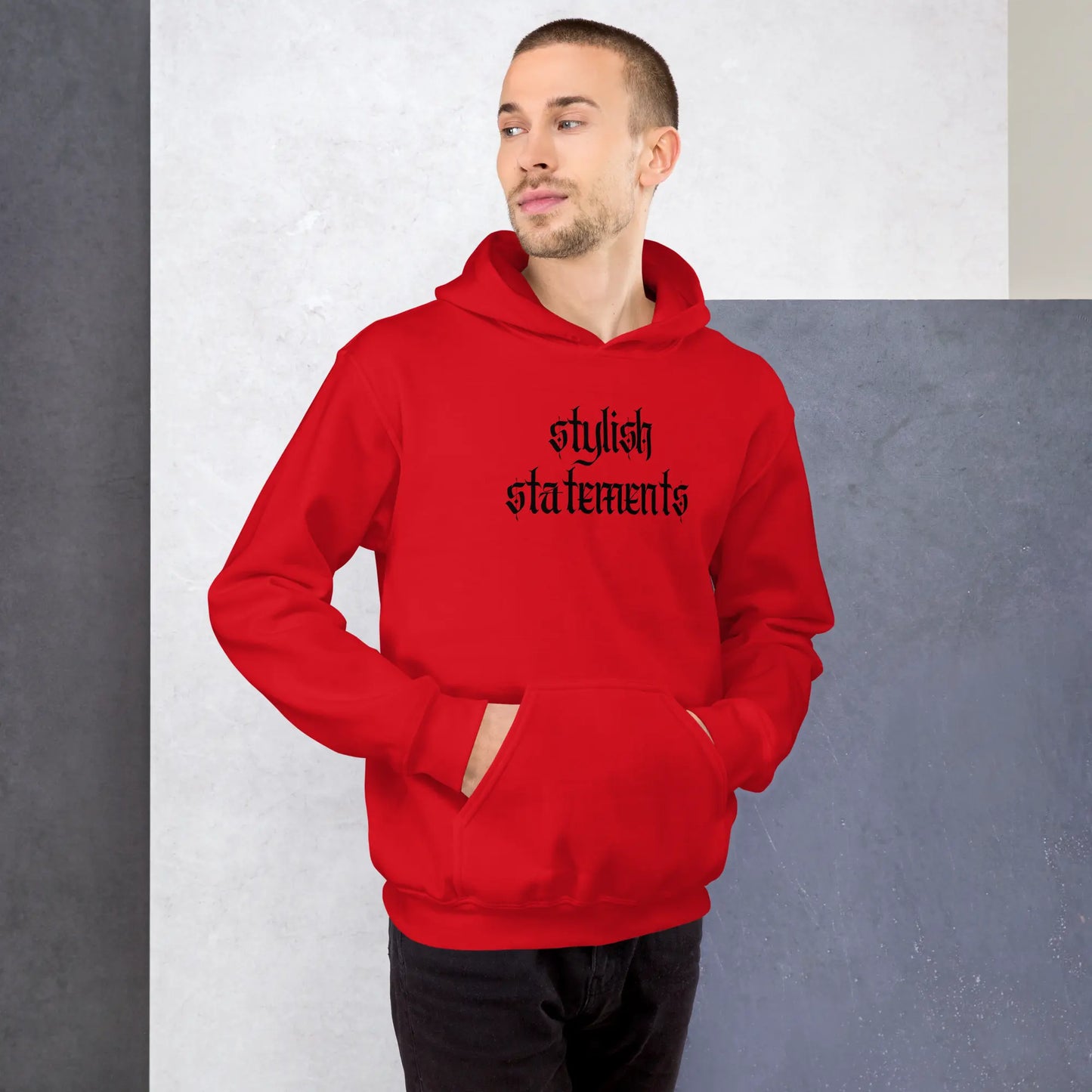 Gothic Stylish Statements Unisex Hoodie for Men and Women - Multiple Colours Available - Stylish Statements