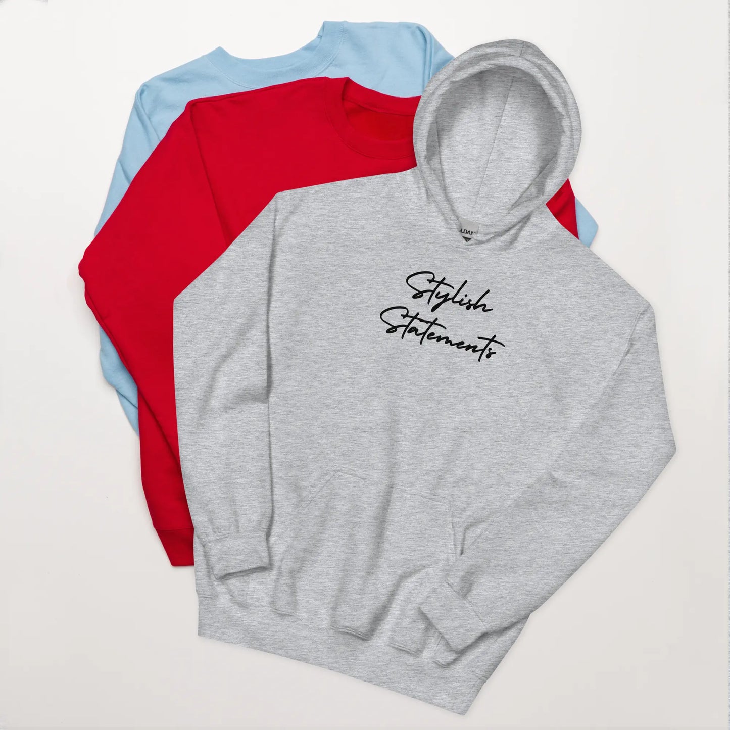 Branded Stylish Statements Unisex Hoodie for Men and Women - Multiple Colours Available - Stylish Statements