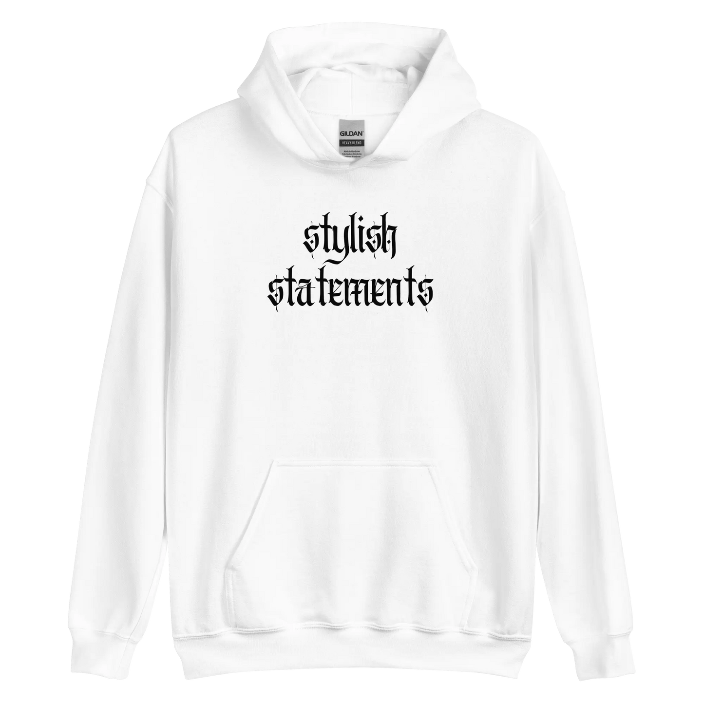 Gothic Stylish Statements Unisex Hoodie for Men and Women - Multiple Colours Available - Stylish Statements