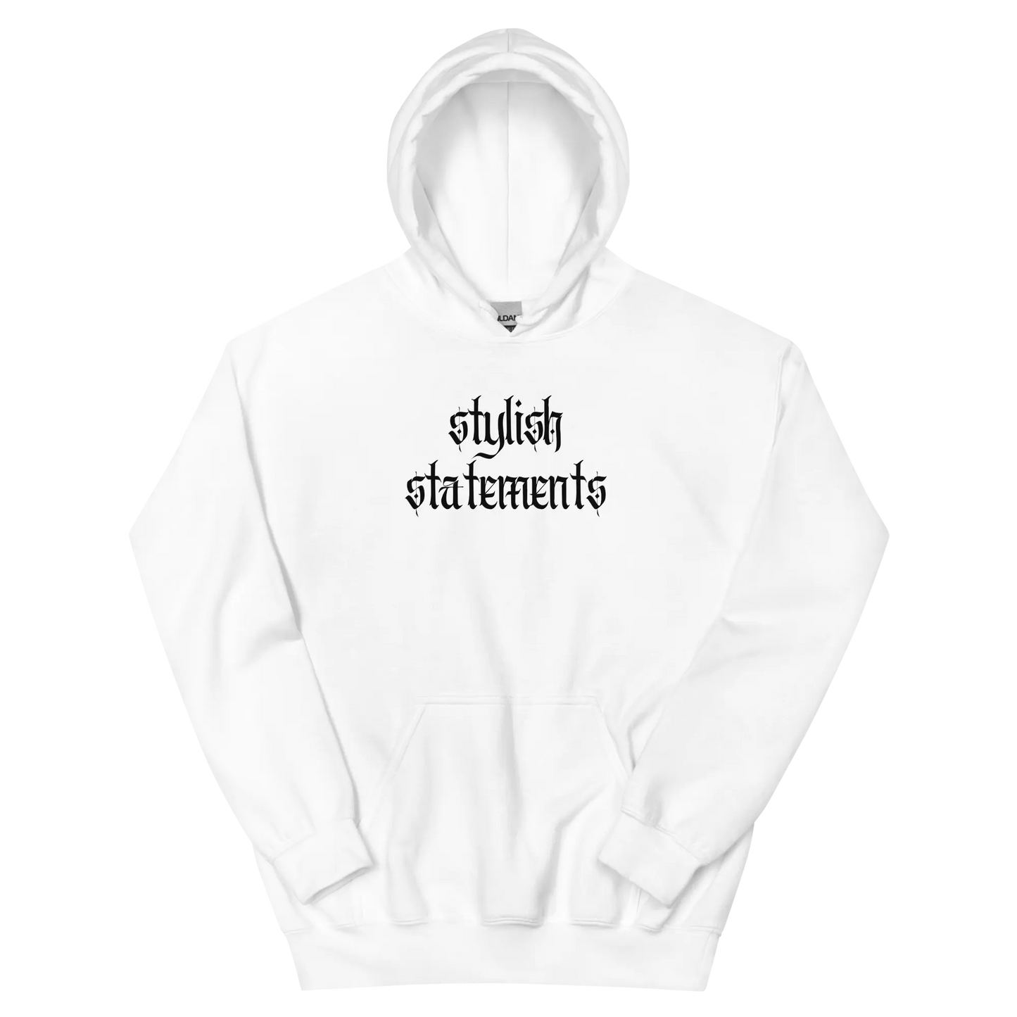 Gothic Stylish Statements Unisex Hoodie for Men and Women - Multiple Colours Available - Stylish Statements