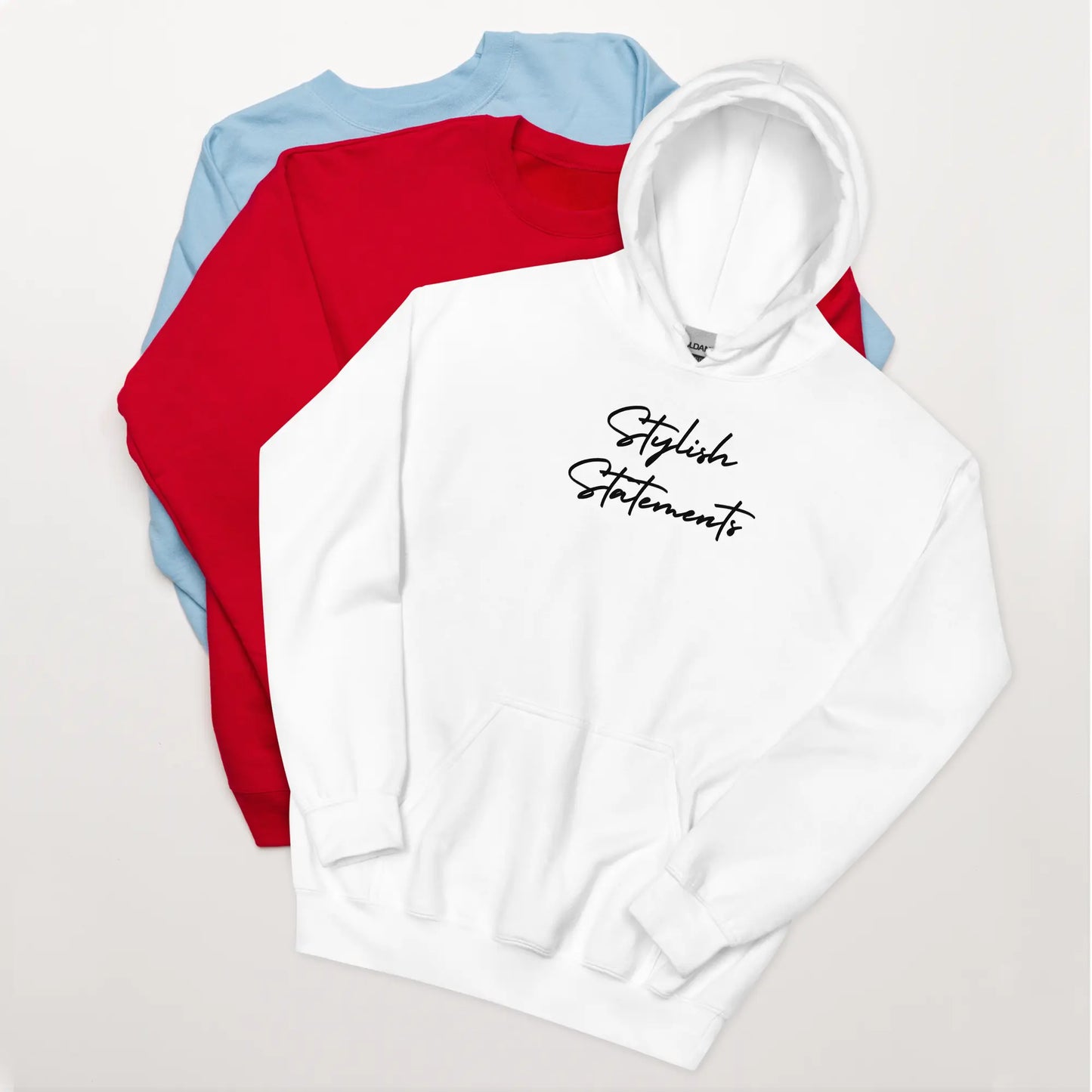 Branded Stylish Statements Unisex Hoodie for Men and Women - Multiple Colours Available - Stylish Statements