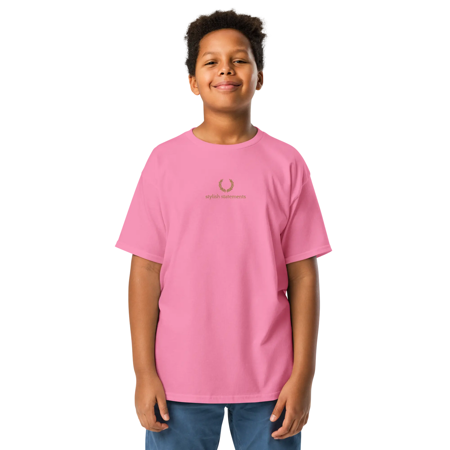 Unisex Embroidered Kids T-Shirt for Girls and Boys - Multiple Colours Available - Stylish Statements