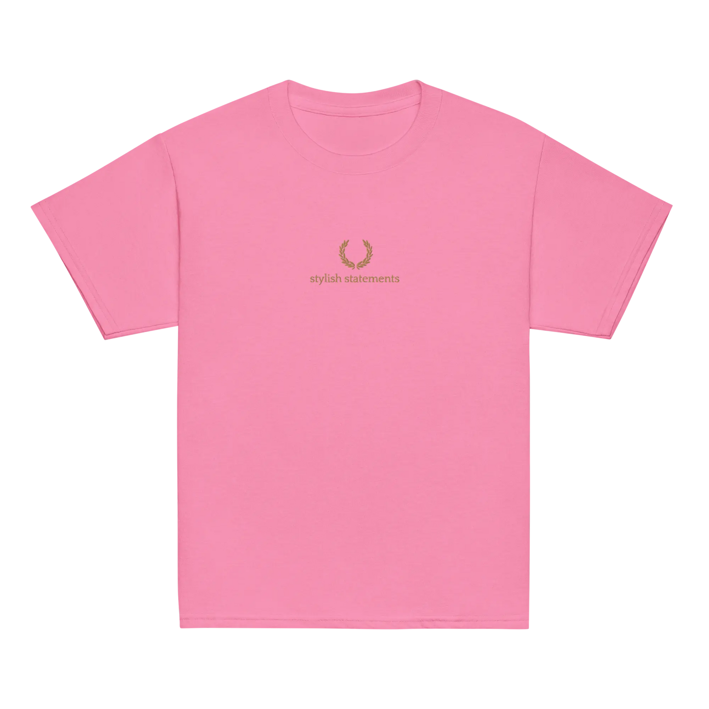 Unisex Embroidered Kids T-Shirt for Girls and Boys - Multiple Colours Available - Stylish Statements