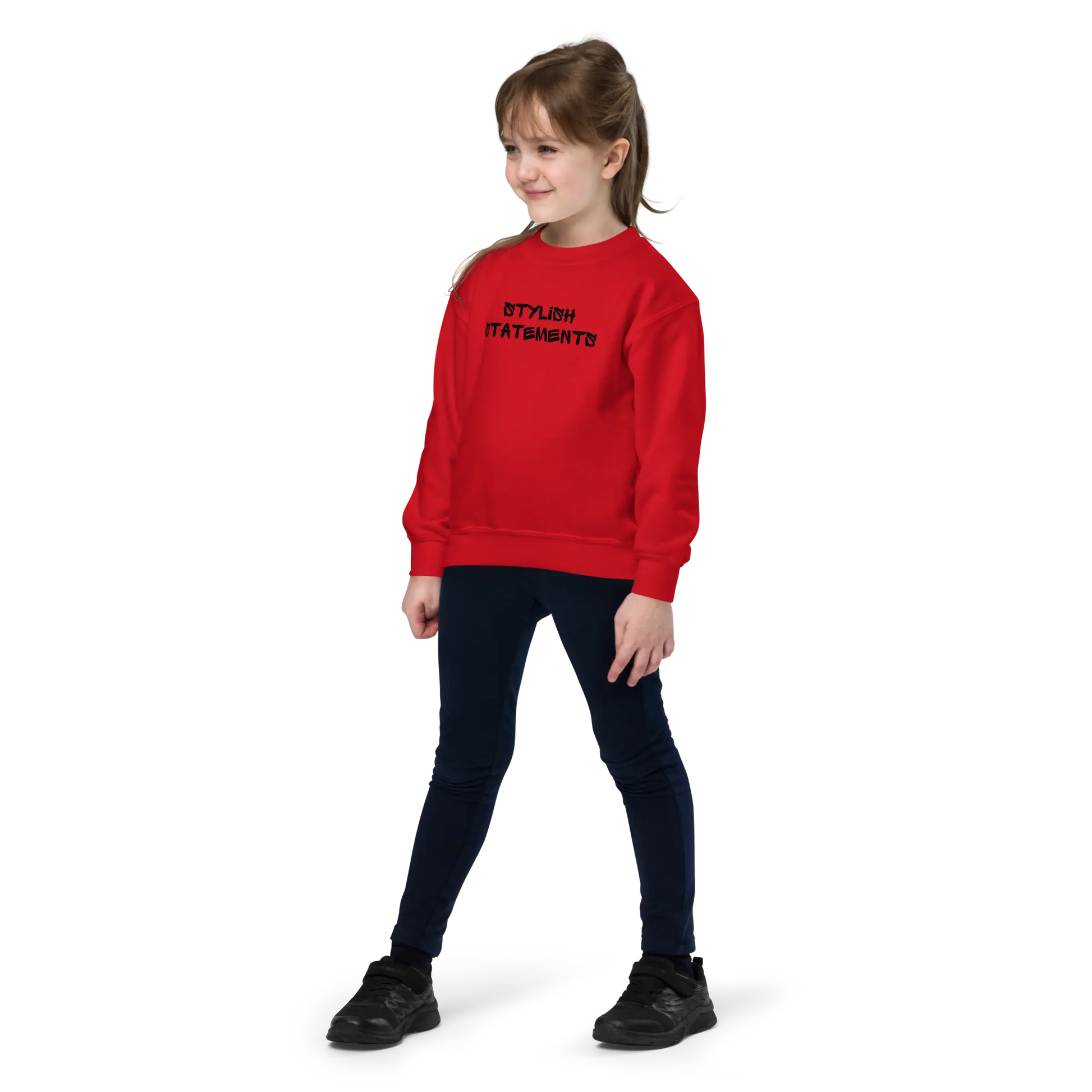 Unisex Graffiti Style Sweatshirt/Jumper for Kids - Multiple Colours Available - Stylish Statements