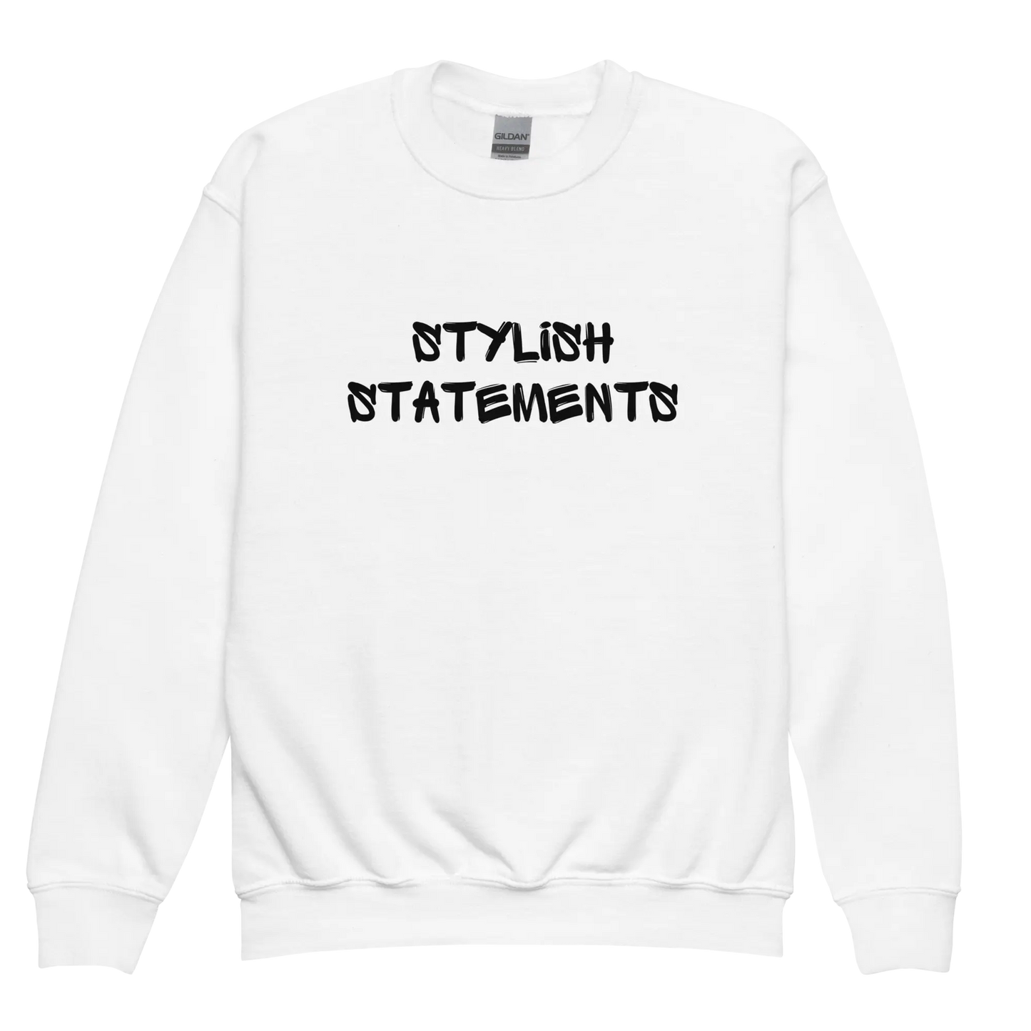 Unisex Graffiti Style Sweatshirt/Jumper for Kids - Multiple Colours Available - Stylish Statements